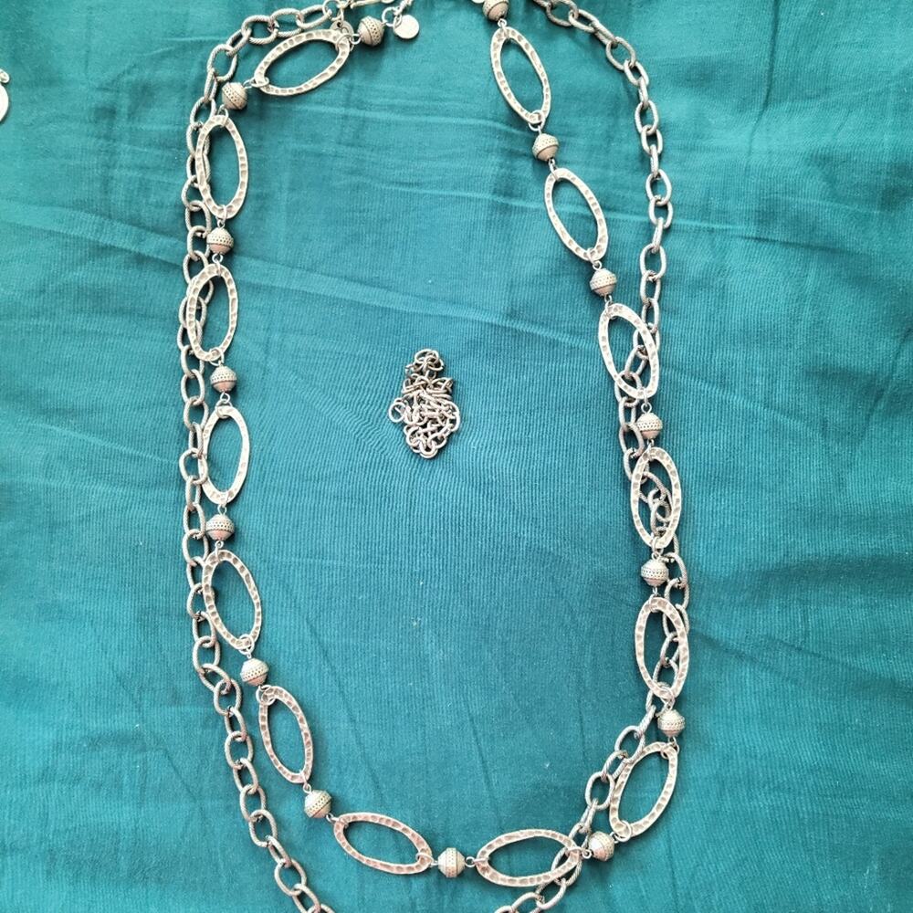 Coconut Shell and Silver Mialisia Necklace - Picture 5 of 5